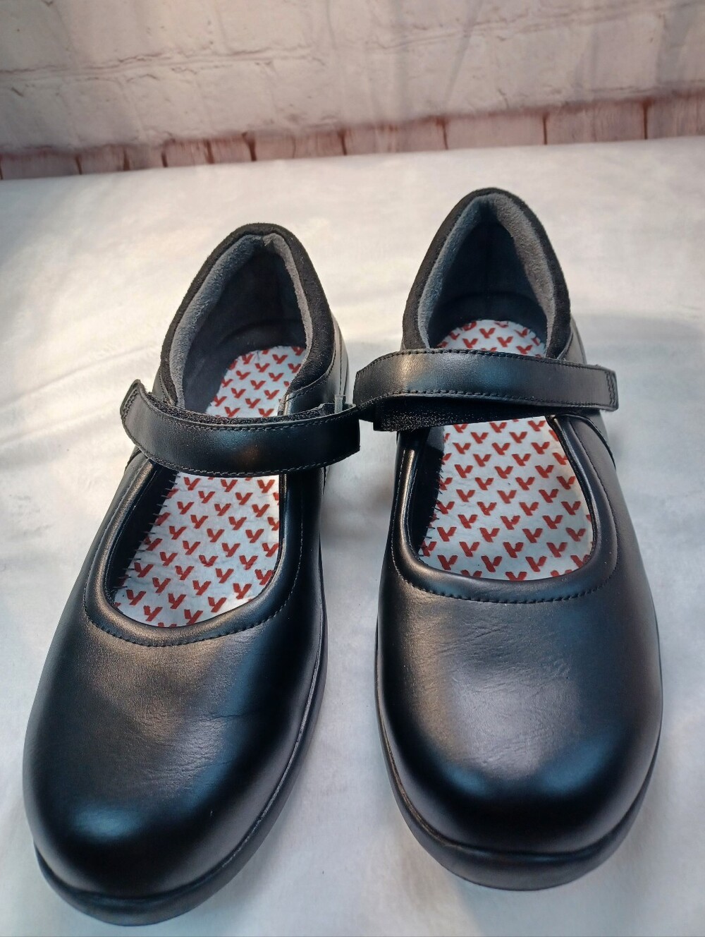 Anodyne Mary Jane Comfort Shoes Orthopedic Diabetic XW 8.5 Black Leather